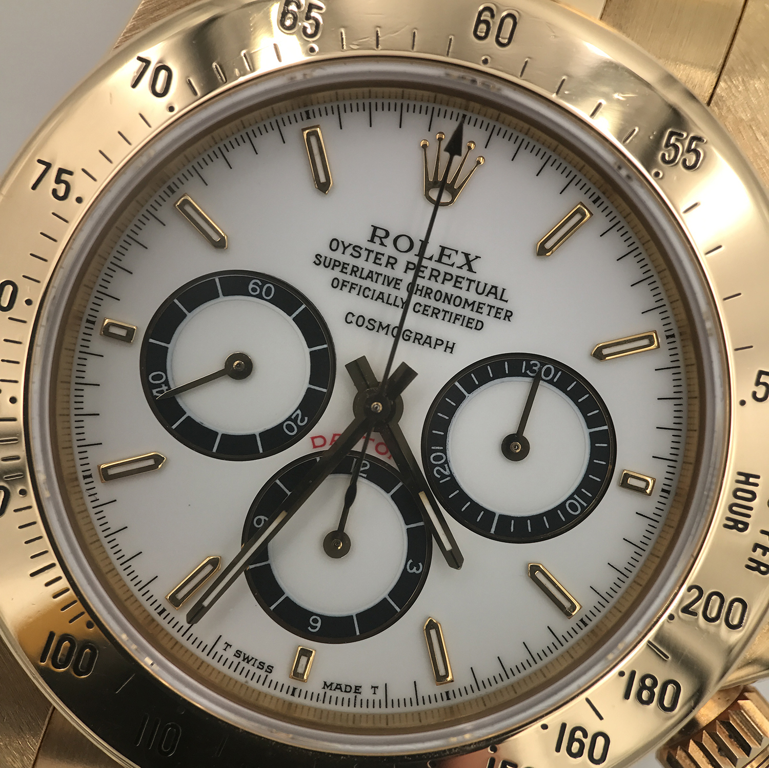 rolex 16528 porcelain dial