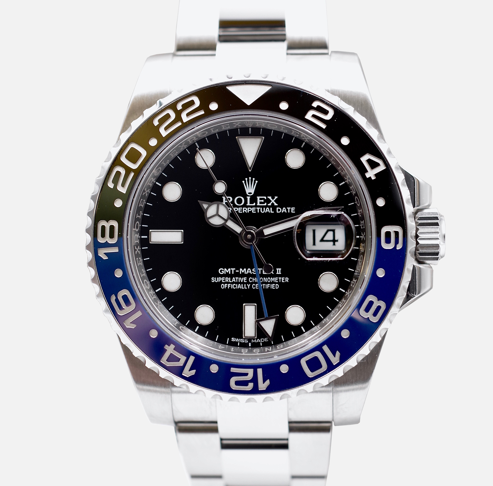 Rolex GMT-Master II 116710BLNR BATMAN