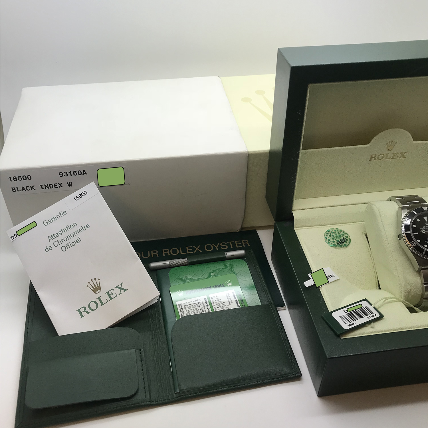 Rolex Sea Dweller 16600 Full set D series rolex-seadweller-16600-2006-9