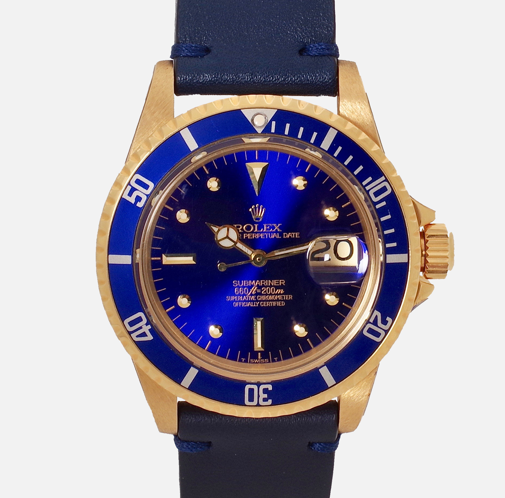 Rolex Submariner 1680/8 Blue Nipple Dial 1974