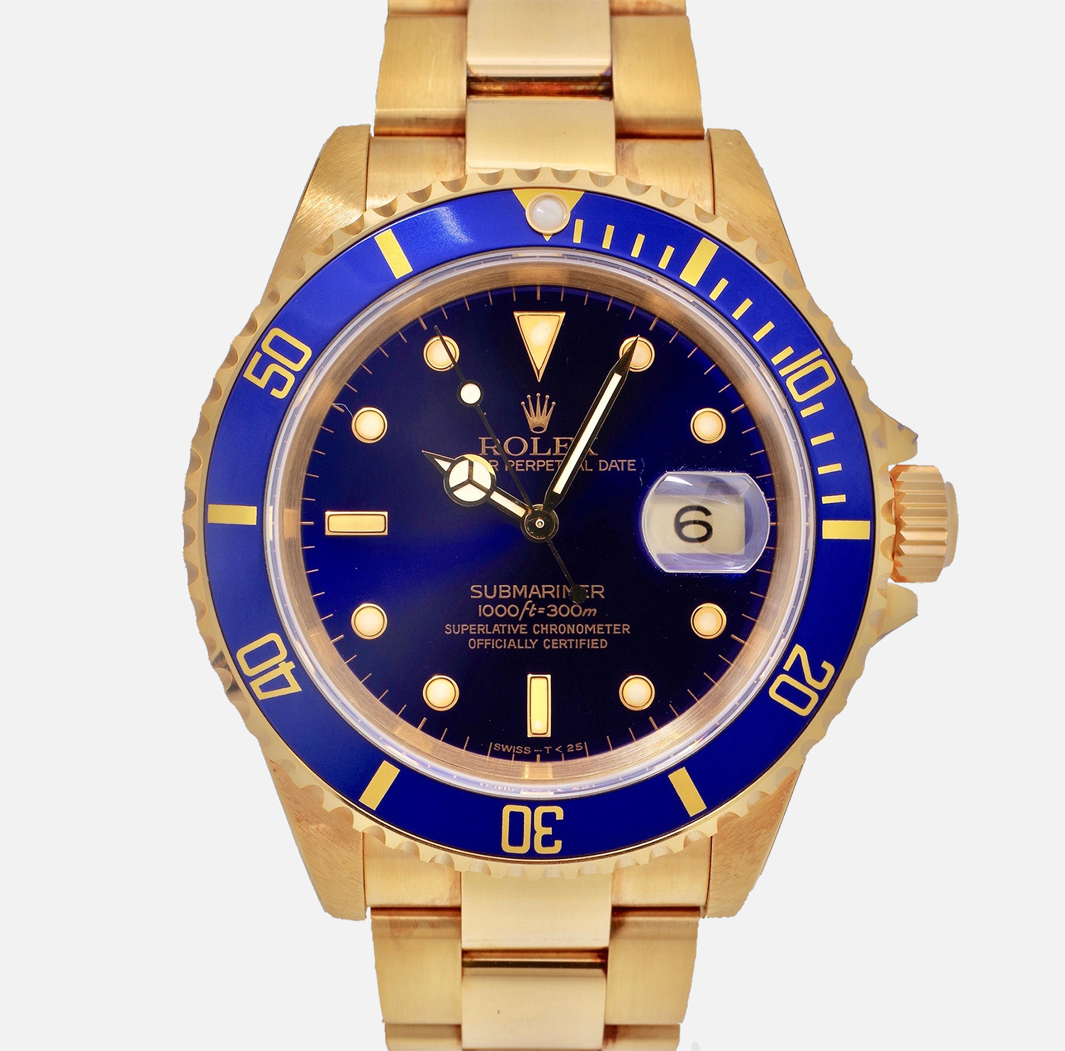 Rolex Submariner 16618 E series 1991 like new