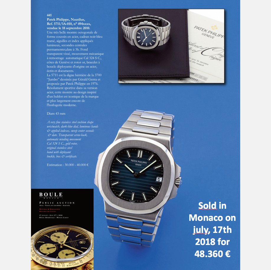 Patek Philippe Nautilus 5711/1A-010 Like new patek-philippe-5711-venteboule-1