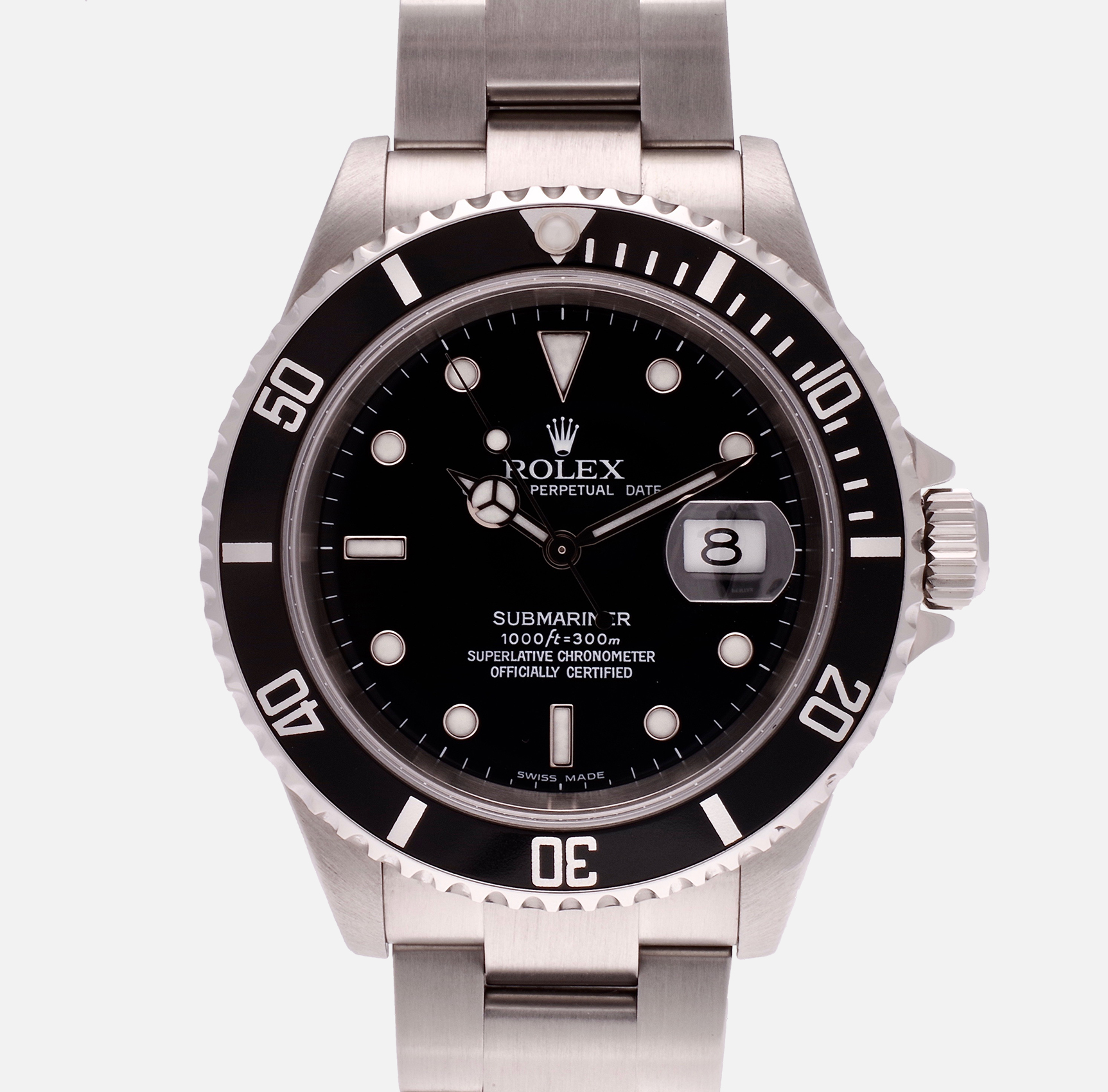 Rolex Submariner 16610 F series 2004