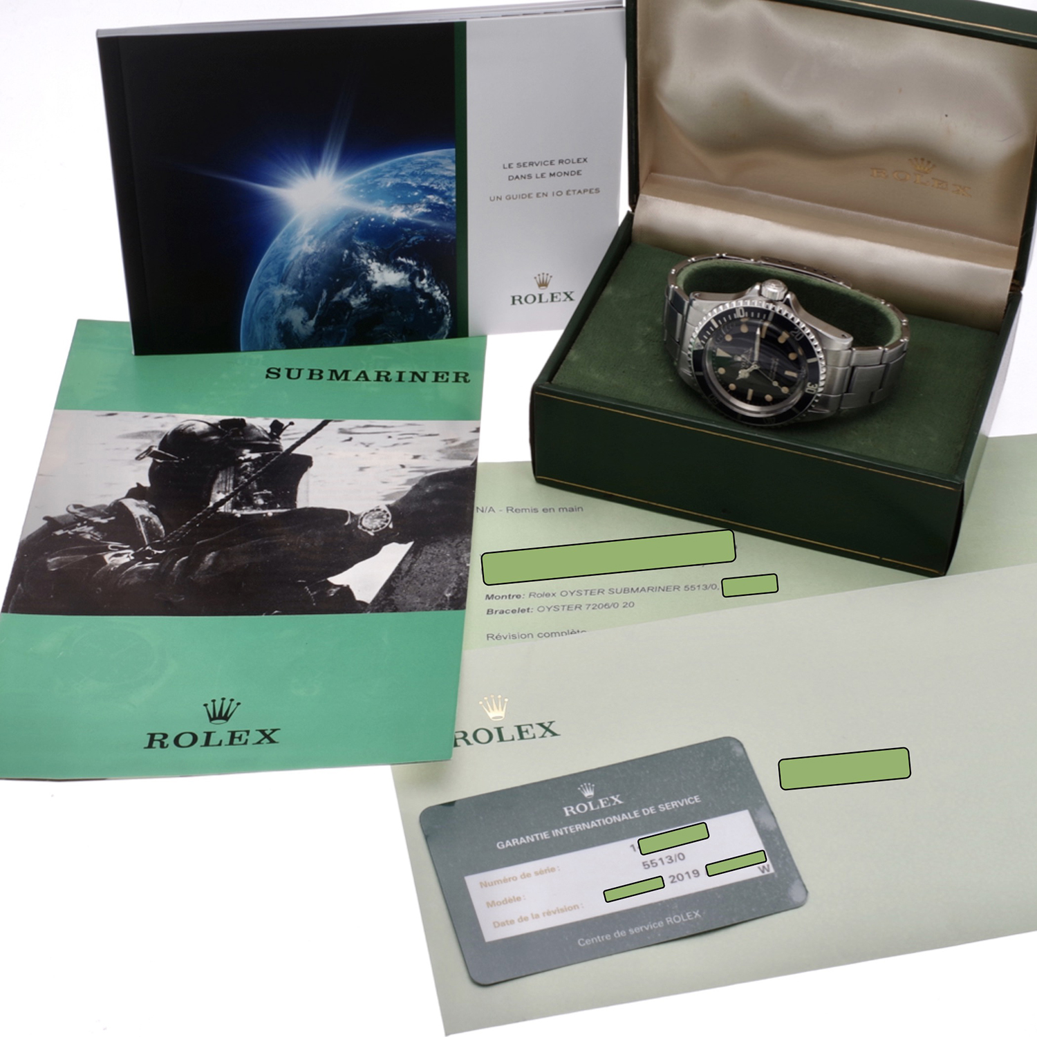 Rolex Submariner 5513 Gilt Glossy 1966 Rolex warranty rolex-submariner-5513-gilt-1966-11