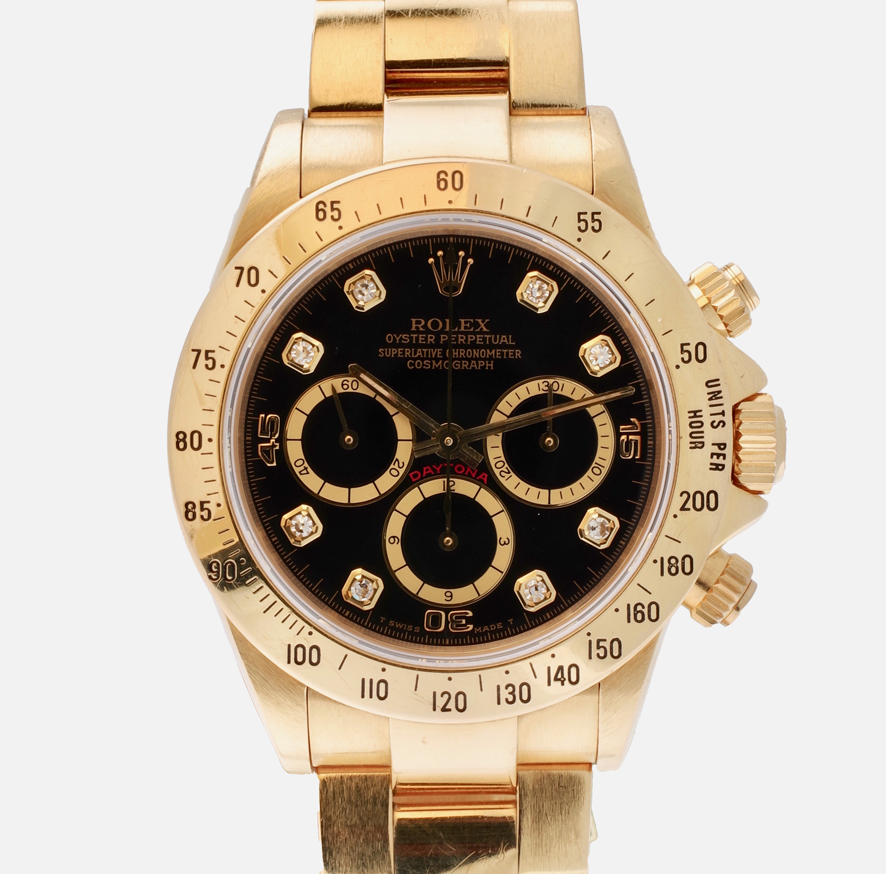 Rolex Daytona 16528 4 lines R Series Gilt dial