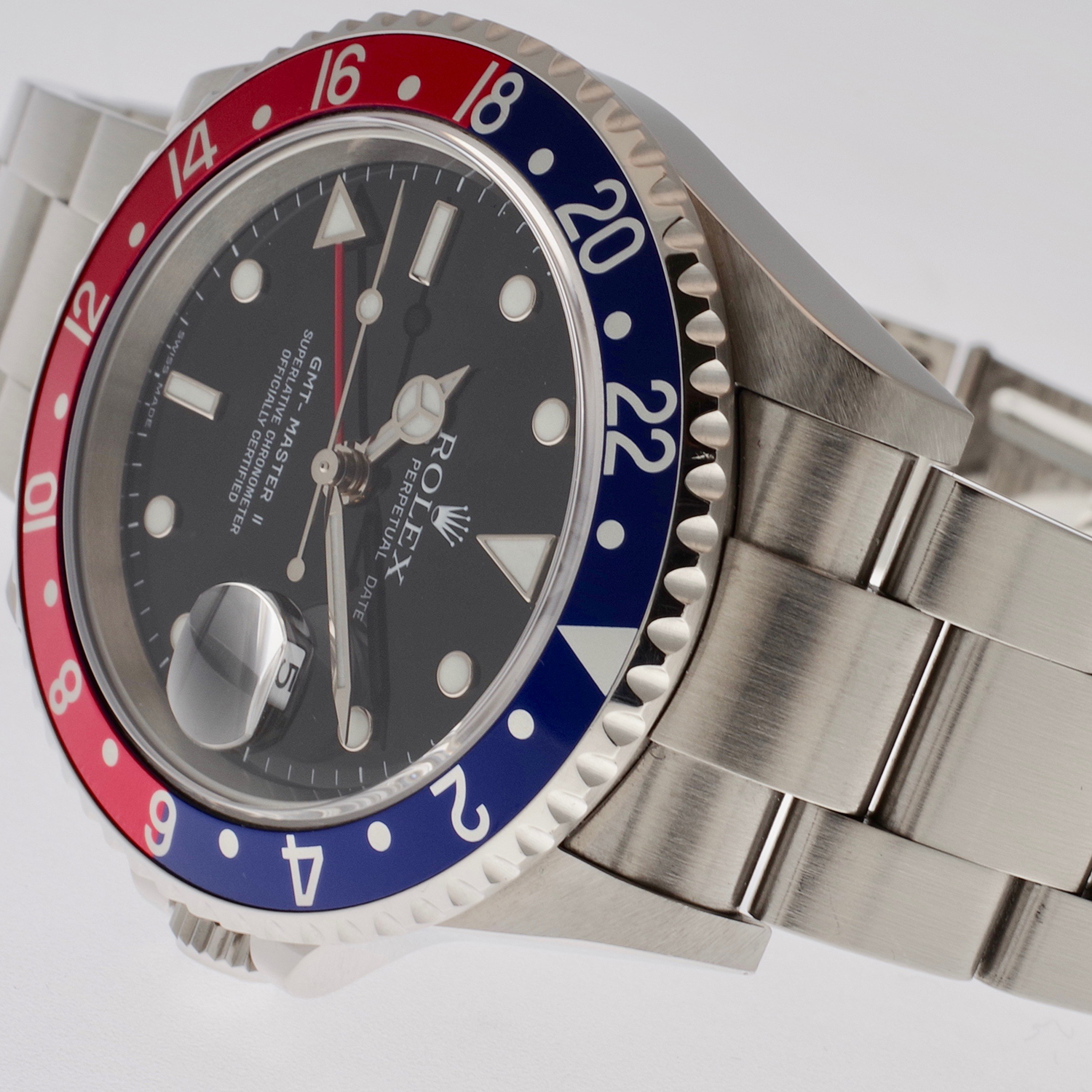 Rolex GMT-Master II 16710BLRO Stick dial 2006 D series rolex-gmtmasterII-16710BLRO-sérieD-6