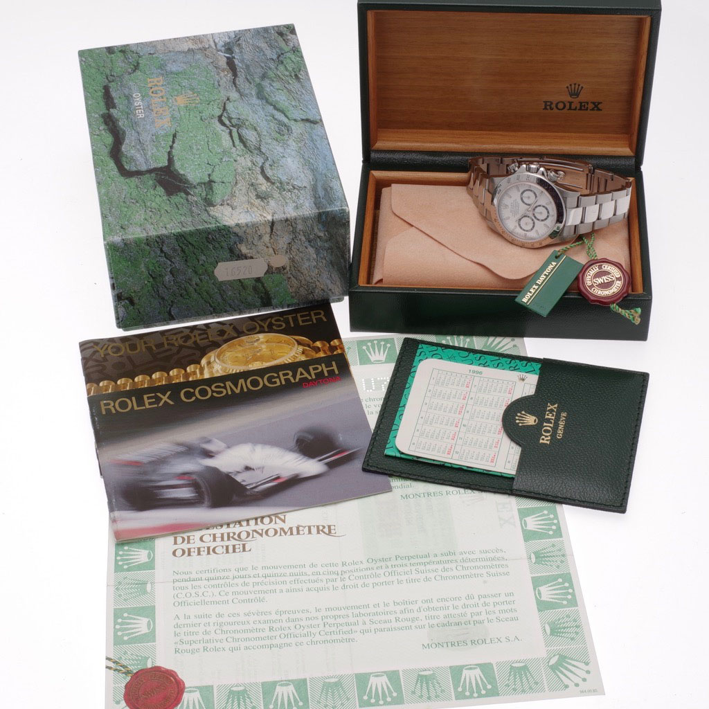 Rolex Daytona 16520 U series full set rolex-daytona-165820-serieU-p