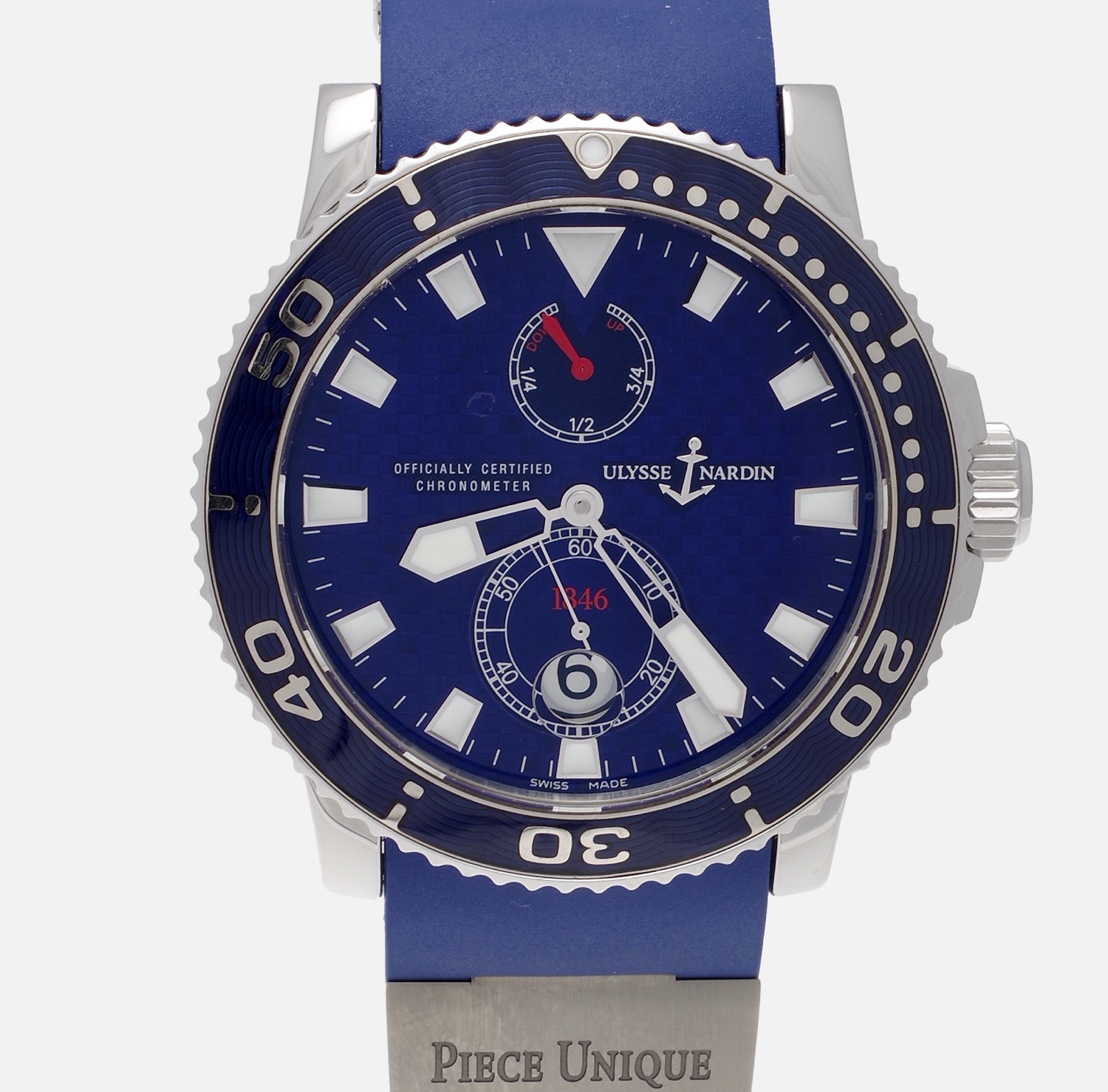 Ulysse Nardin Maxi Marine Diver Pièce unique Only Watch Monaco 2007
