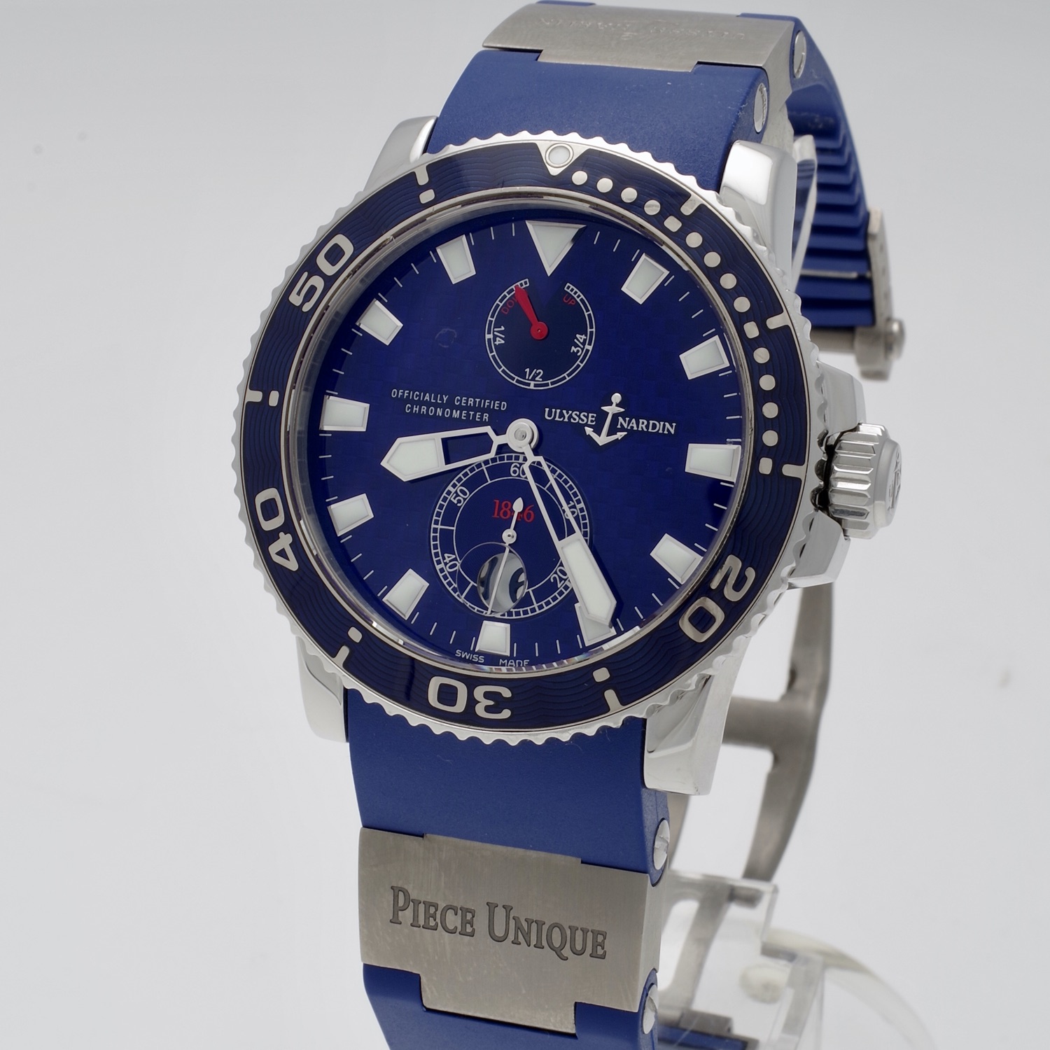 Ulysse Nardin Maxi Marine Diver Pièce unique Only Watch Monaco 2007 ulysse-nardin-maxidiver-onlywatch-2007-2