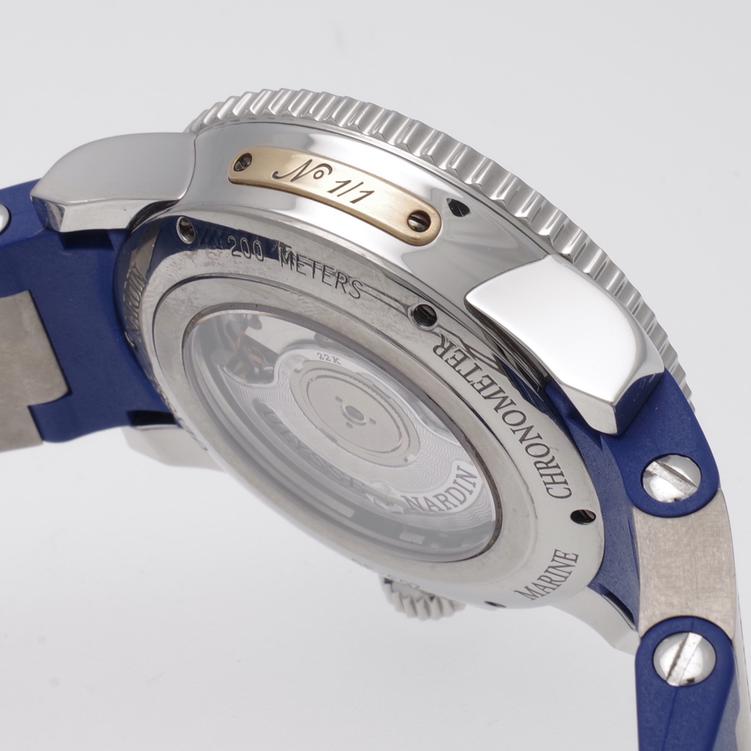 Ulysse Nardin Maxi Marine Diver Pièce unique Only Watch Monaco 2007 ulysse-nardin-maxidiver-onlywatch-2007-7
