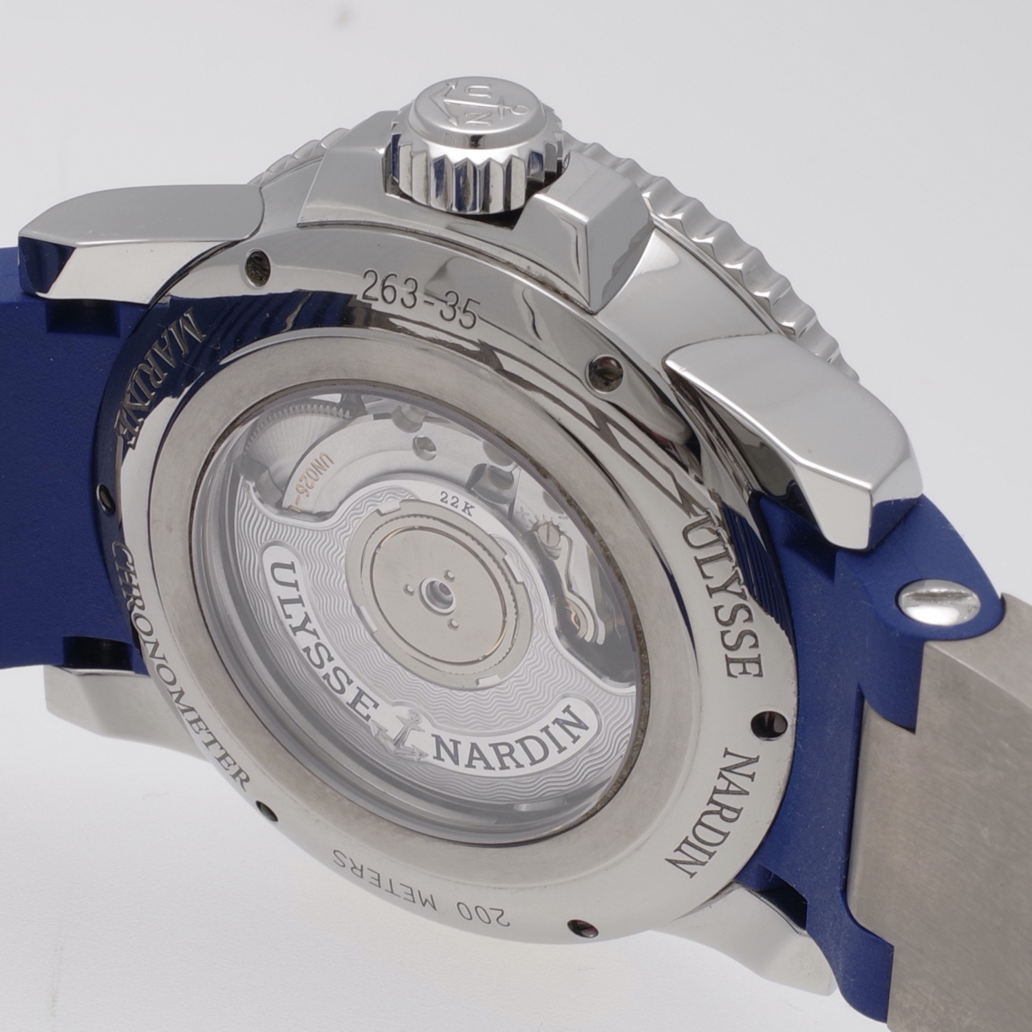 Ulysse Nardin Maxi Marine Diver Pièce unique Only Watch Monaco 2007 ulysse-nardin-maxidiver-onlywatch-2007-9