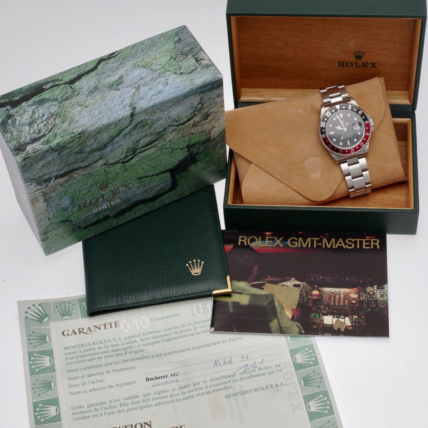 Rolex GMT-Master II 16710 Coke U Series 1997 Tritium rolex-gmtmaster2-16710-serieU-11