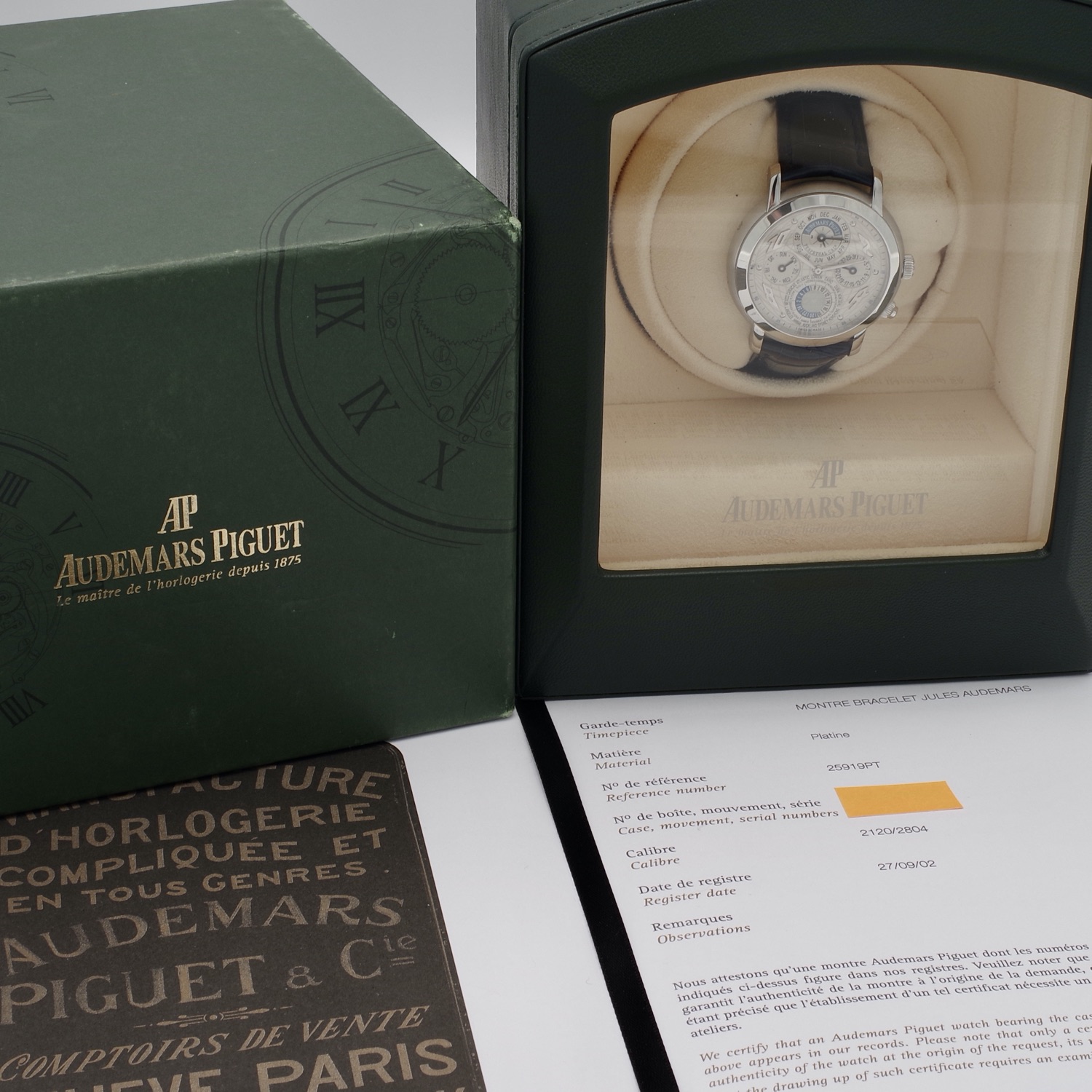 Audemars Piguet Jules Audemars 25919PT Metropolis Platinum QP World Time audemars-piguet-metropolis-platine-7