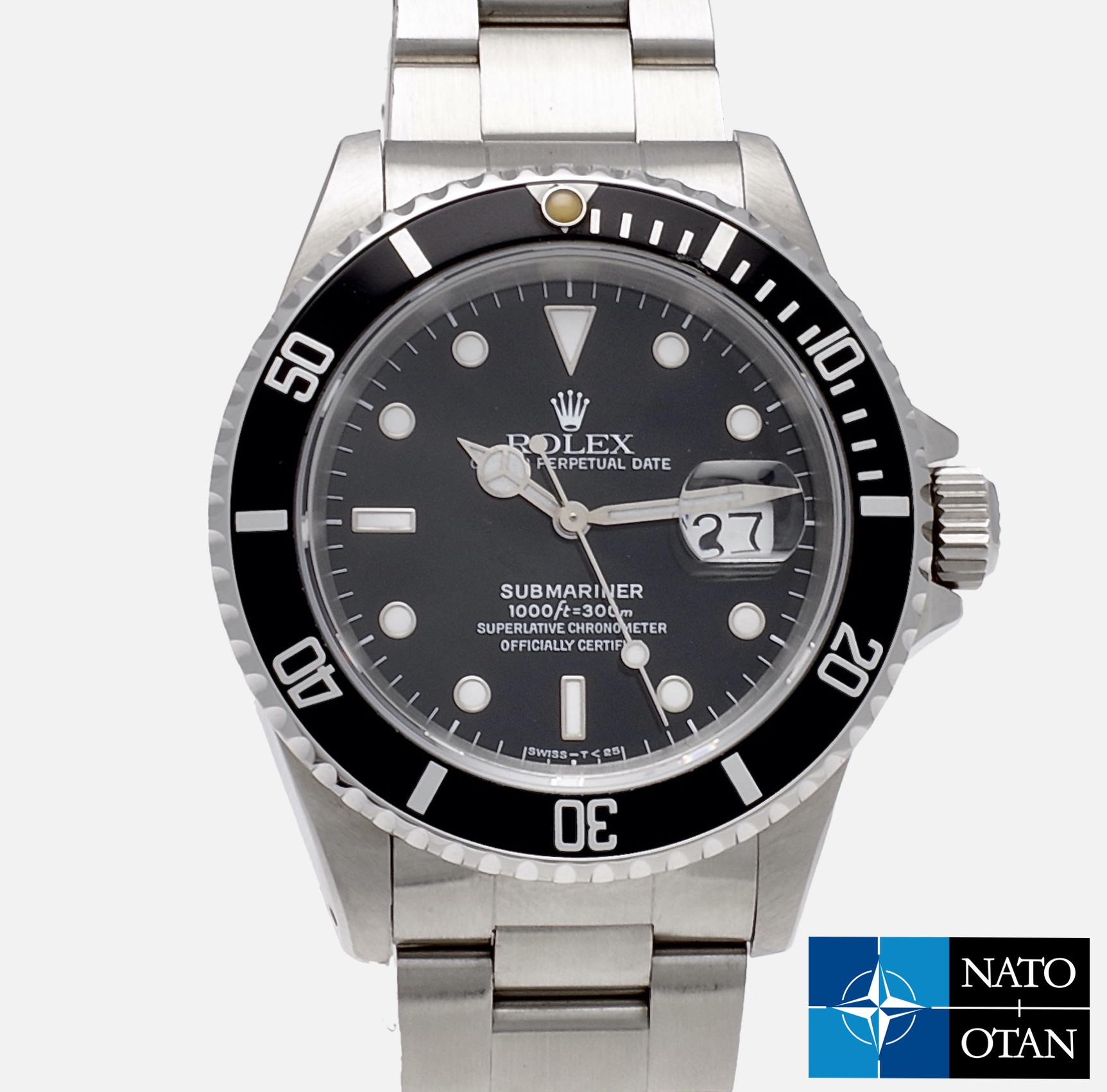 Rolex Submariner 16610 military NATO 