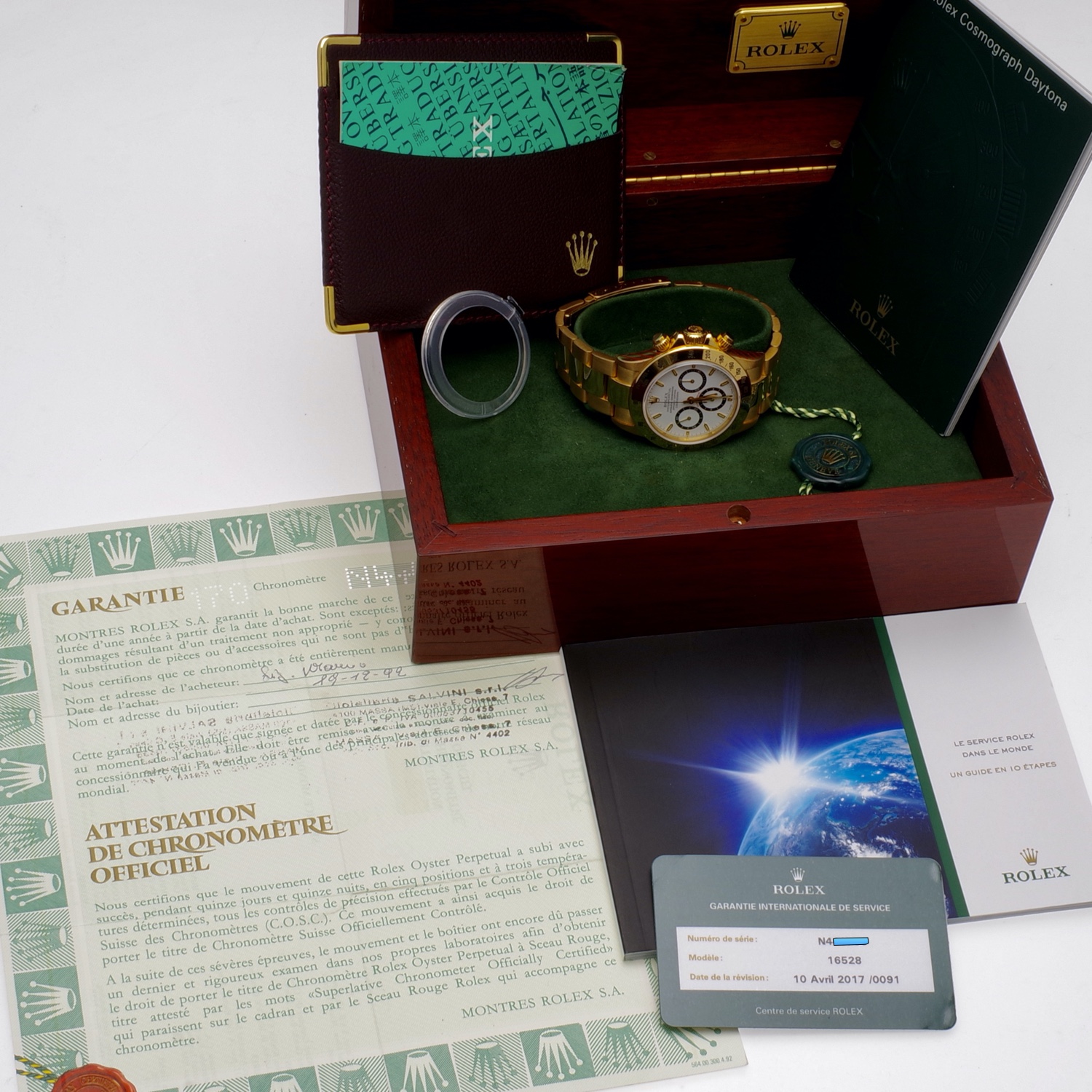 Rolex Daytona 16528 N series 1992 like new rolex-daytona-16528-serieN-1992-11