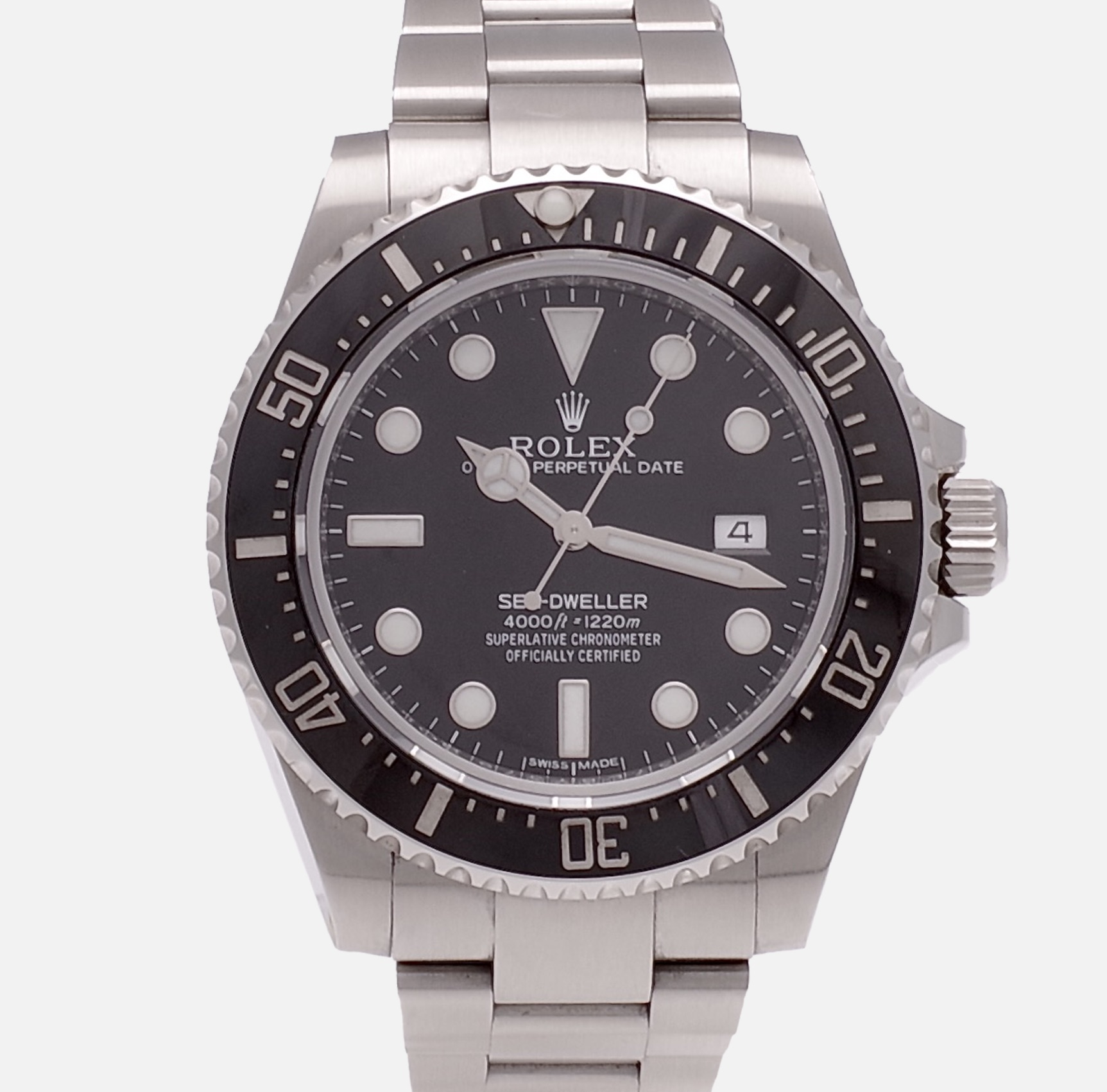 Rolex : Sea Dweller - 4000 Model 40mm Ceramic 116600 Full set 2016