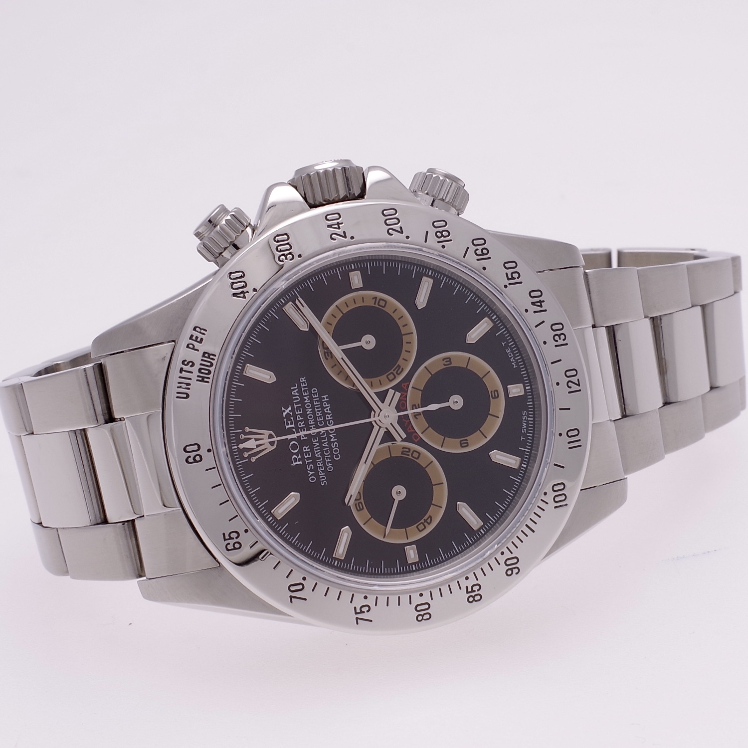 Rolex Daytona 16520 Zenith Patrizzi W series 1995 Service Rolex July 2021 with 2 years warranty rolex-16520-patrizzi-service2021-3