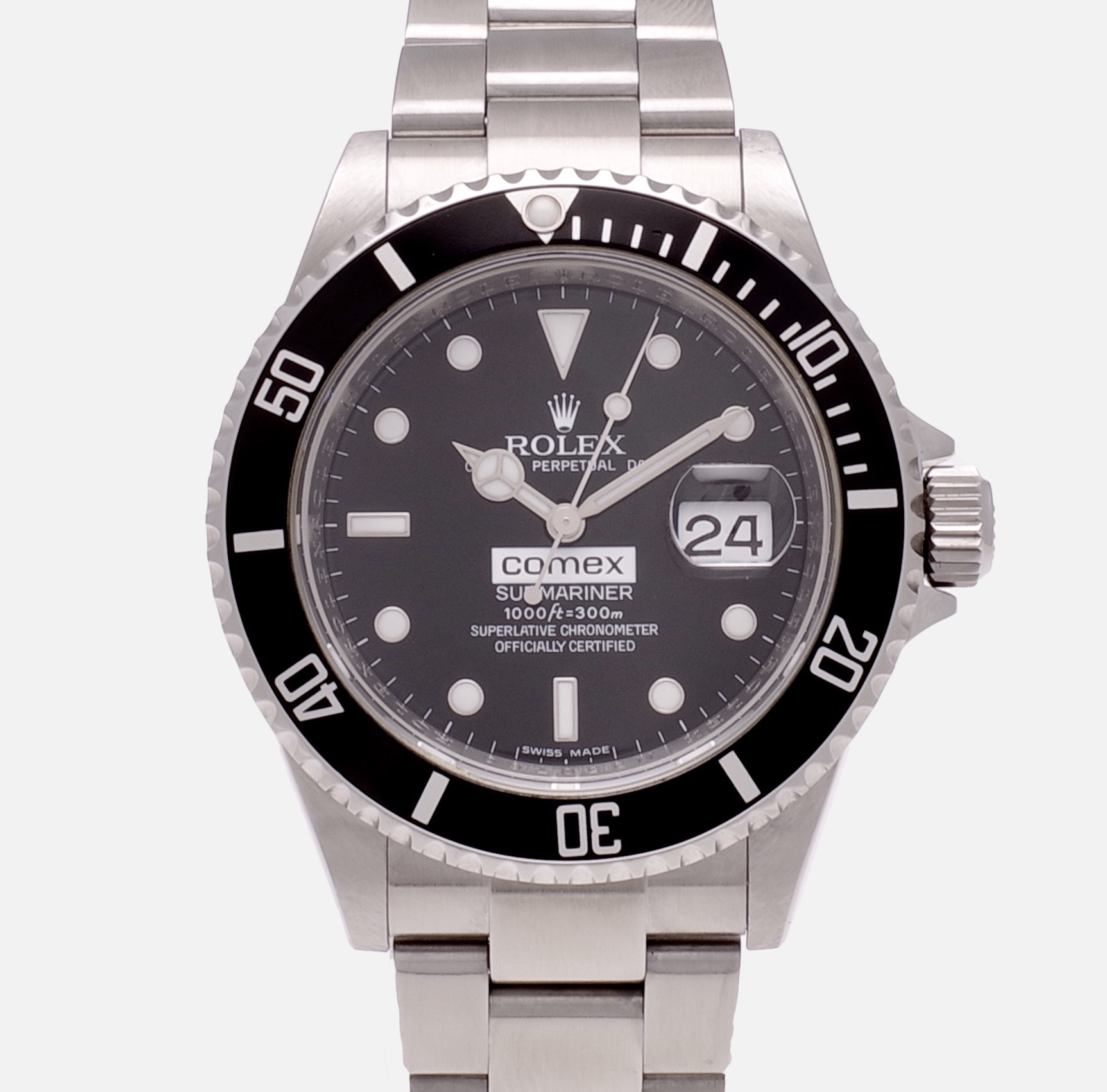 Rolex : Submariner - 16610 COMEX M series full set 2008