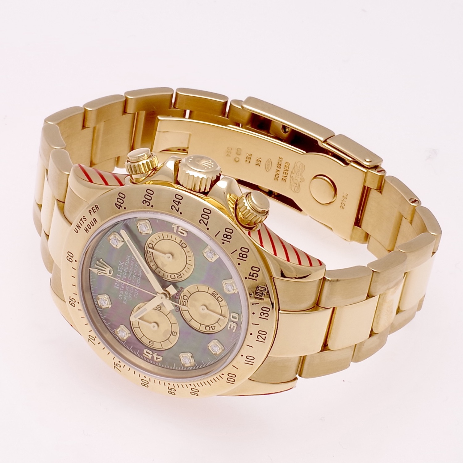 Rolex Daytona 116528 2001 P series Tahitian MOP Mother of Pearl rolex-daytona-116528-MOP-2