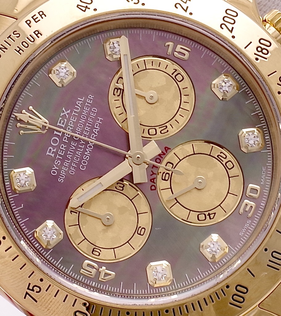 Rolex Daytona 116528 2001 P series Tahitian MOP Mother of Pearl rolex-daytona-116528-MOP-11
