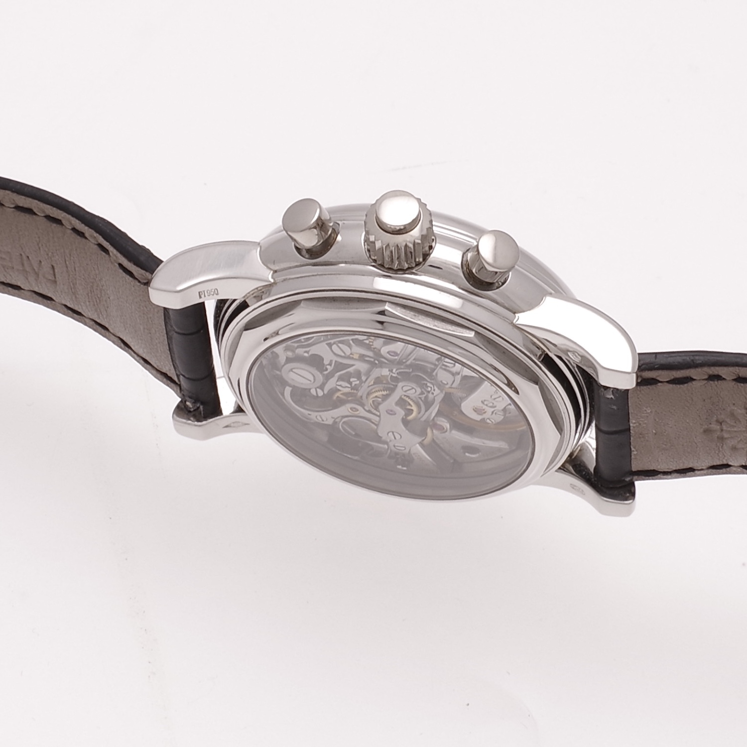 Patek Philippe Grandes Complications Perpetual Calendar Chronograph Split-seconds 5004P diamonds index patek-philippe-5004-platine-diamond-5