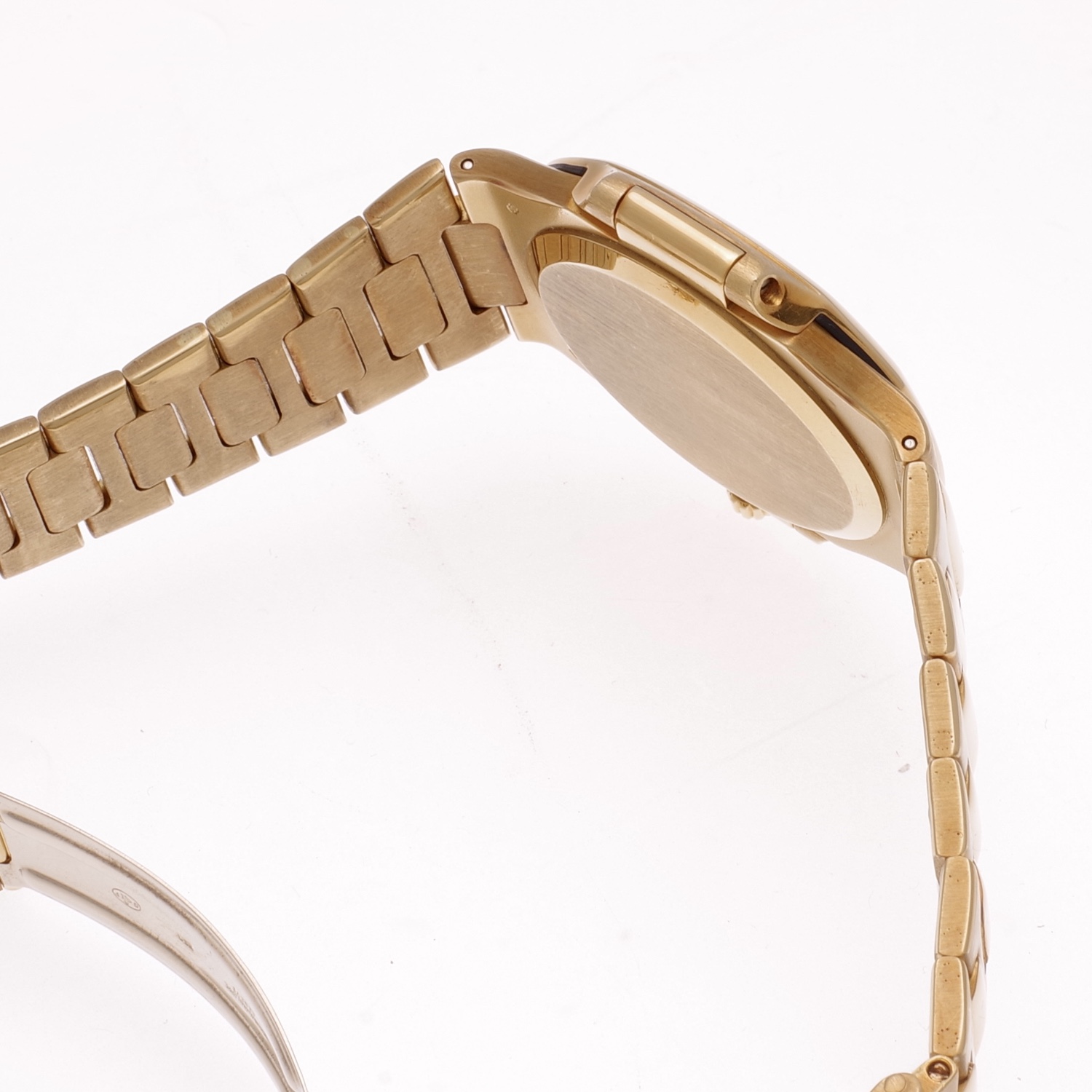 Patek Philippe Nautilus 3700/1 gold 18k Fat link Full set Jumbo 1977 patel-philippe-nautilus-3700-or-8