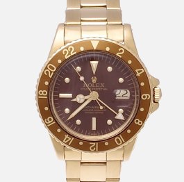 Rolex : GMT Master - 1675 full gold 18K 1970